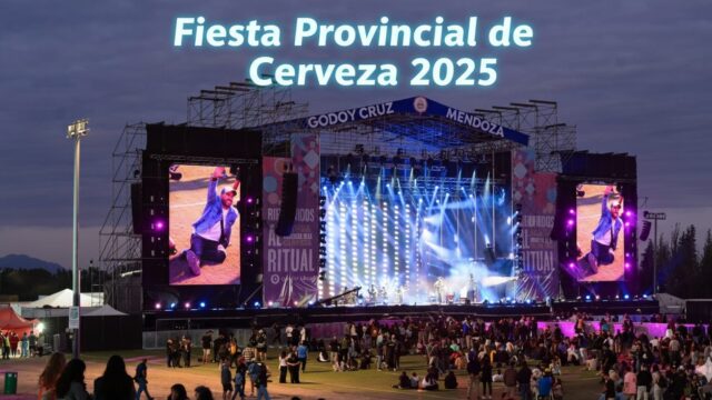 Fiesta Provincial de la Cerveza 2025 - Godoy Cruz | Siente Mendoza
