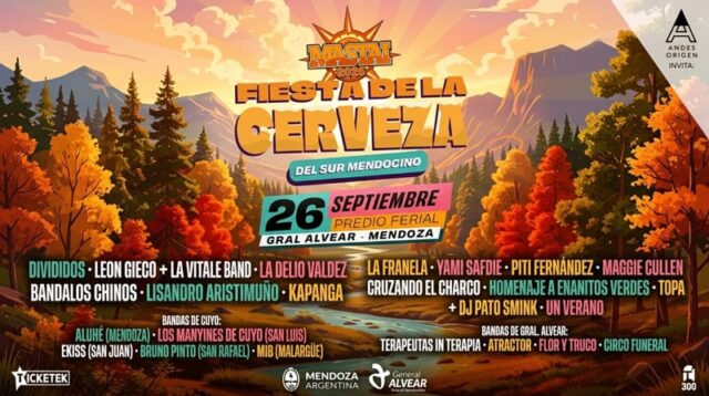 Fiesta de la Cerveza del Sur Mendocino | Siente Mendoza